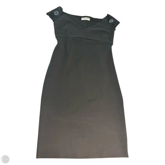 Dress Casual Midi By Clothes Mentor In Black, Size: L