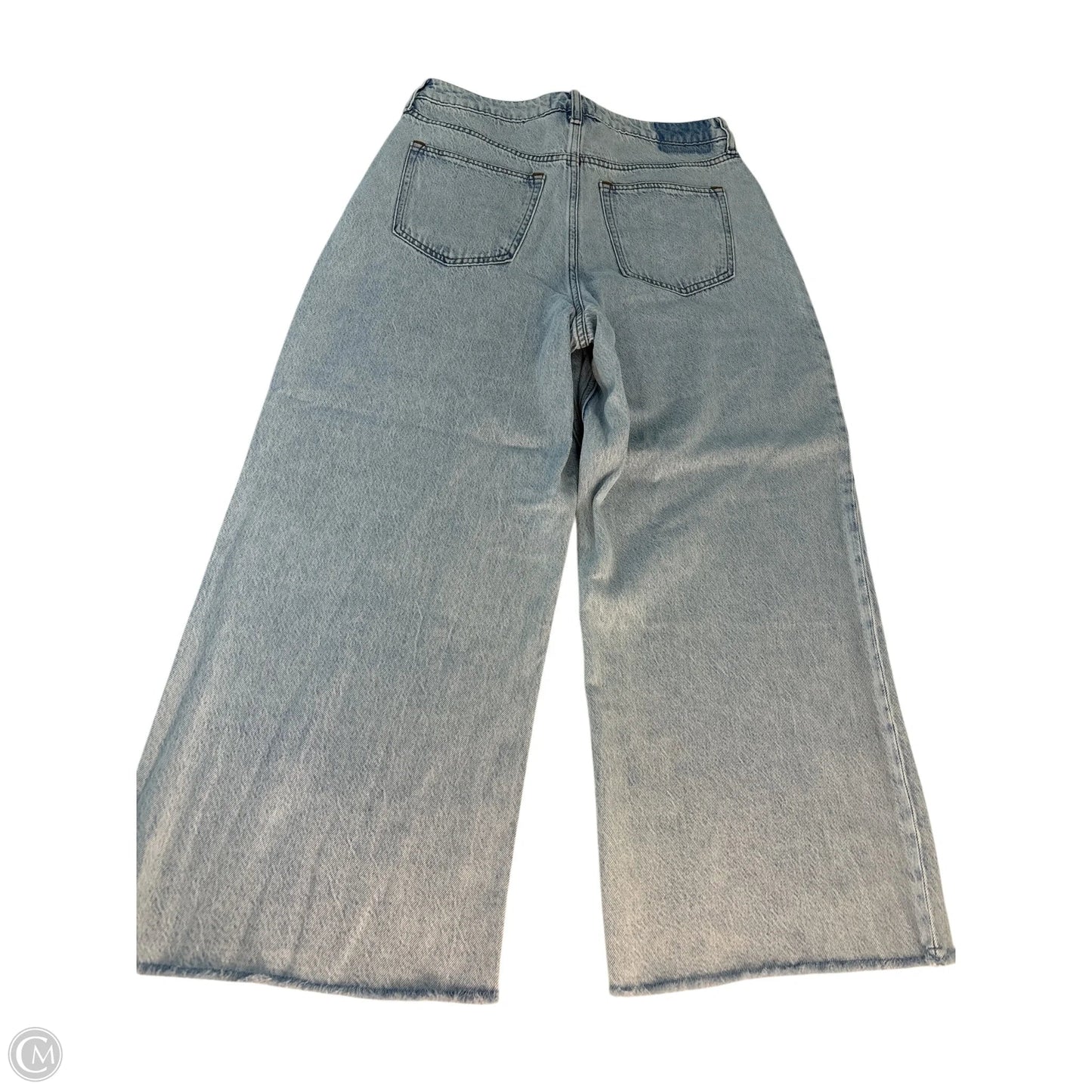 Jeans Wide Leg By Abercrombie And Fitch In Blue, Size: 8