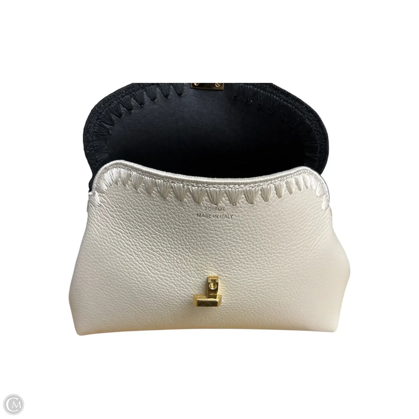 Clutch Leather By Clothes Mentor, Size: Small