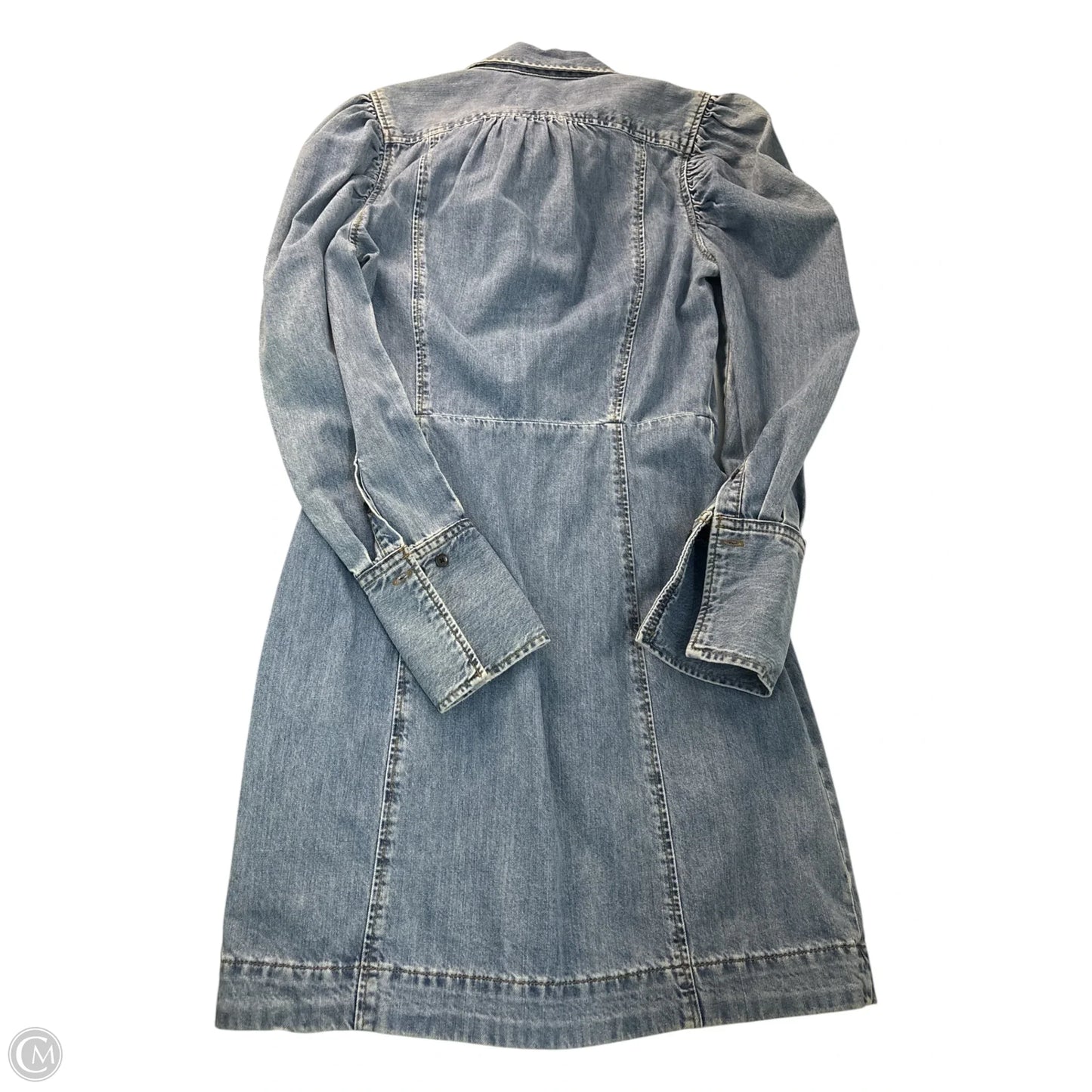 Dress Casual Midi By Frame In Blue, Size: Xs