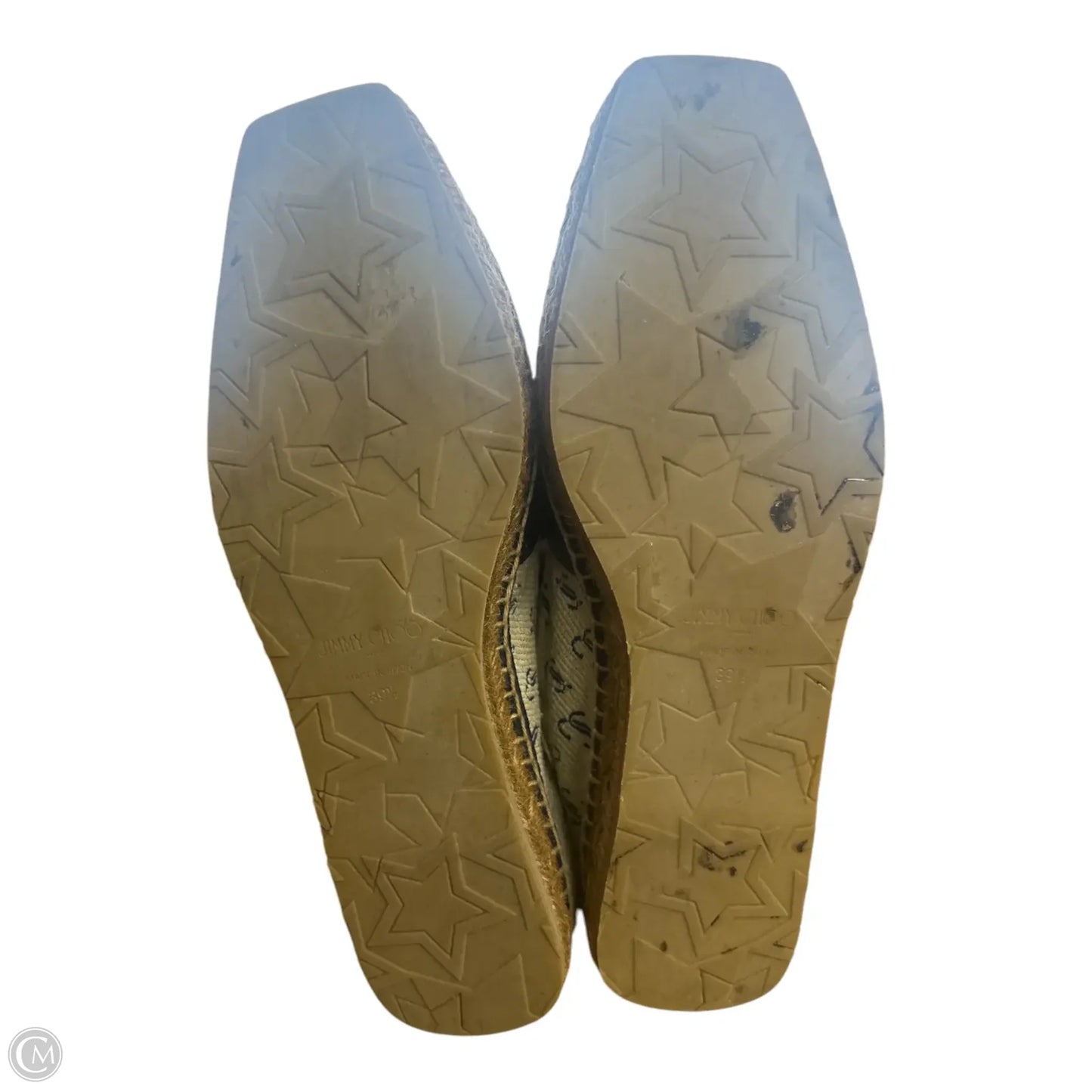 Shoes Luxury Designer By Jimmy Choo In Blue, Size: