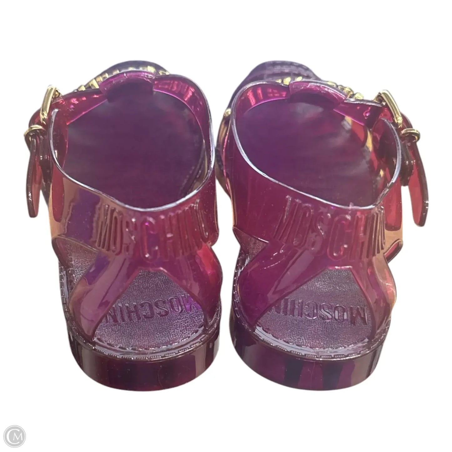 Shoes Luxury Designer By Moschino In Purple