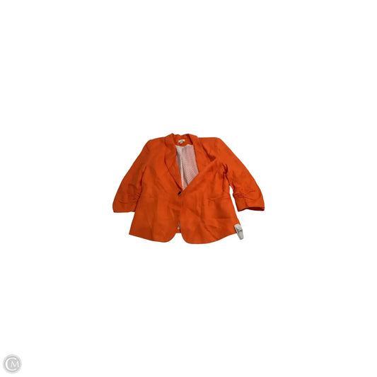 Blazer By Jules & Leopold In Orange, Size: L