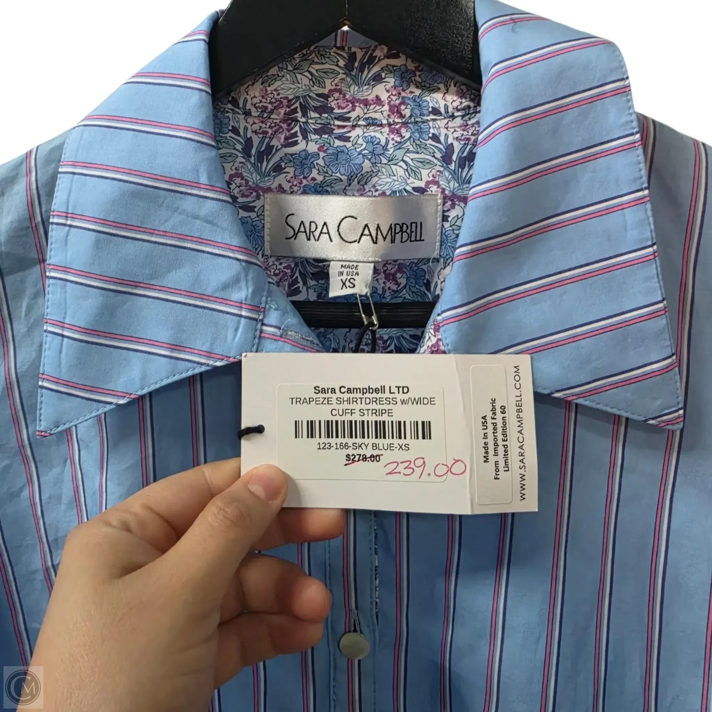 Dress Casual Midi By Clothes Mentor In Blue, Size: Xs