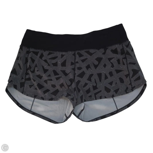 Athletic Shorts By Lululemon In Black, Size: 10
