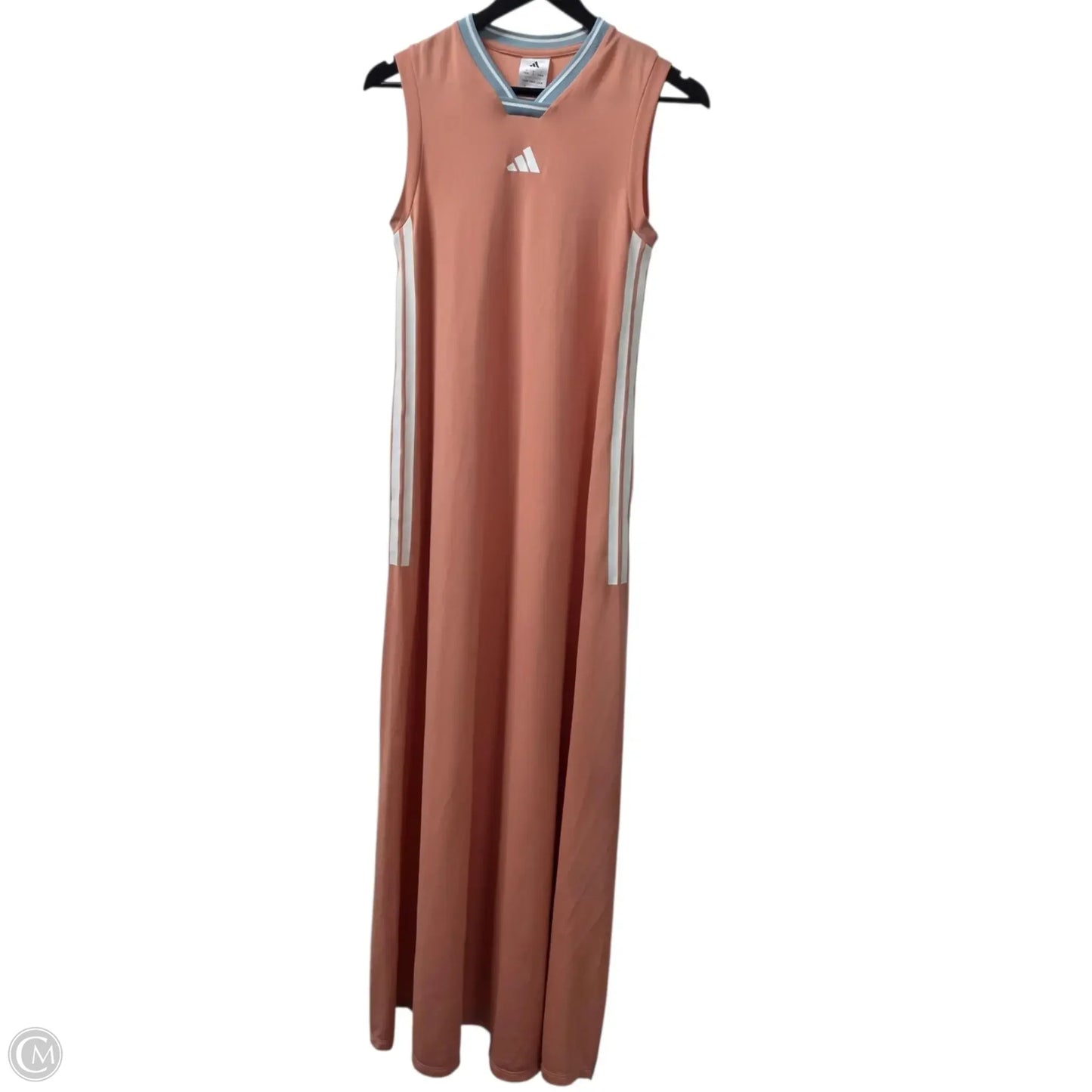 Dress Casual Maxi By Adidas In Orange, Size: S