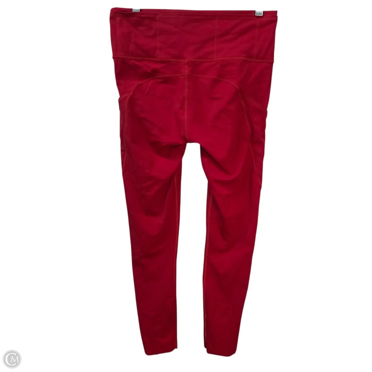 Athletic Leggings By Lululemon In Red, Size: 8