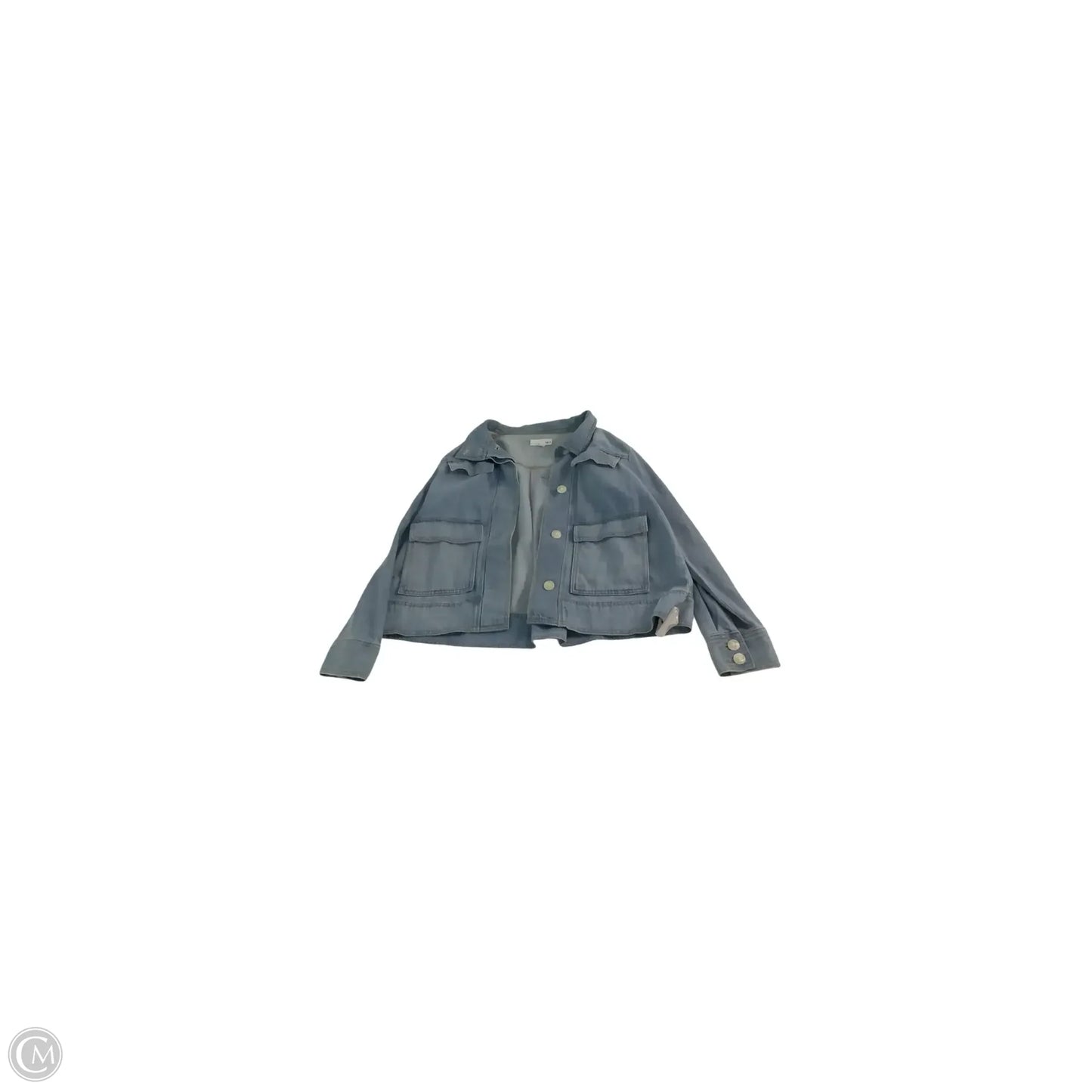 Jacket Denim By Loft In Blue, Size: S