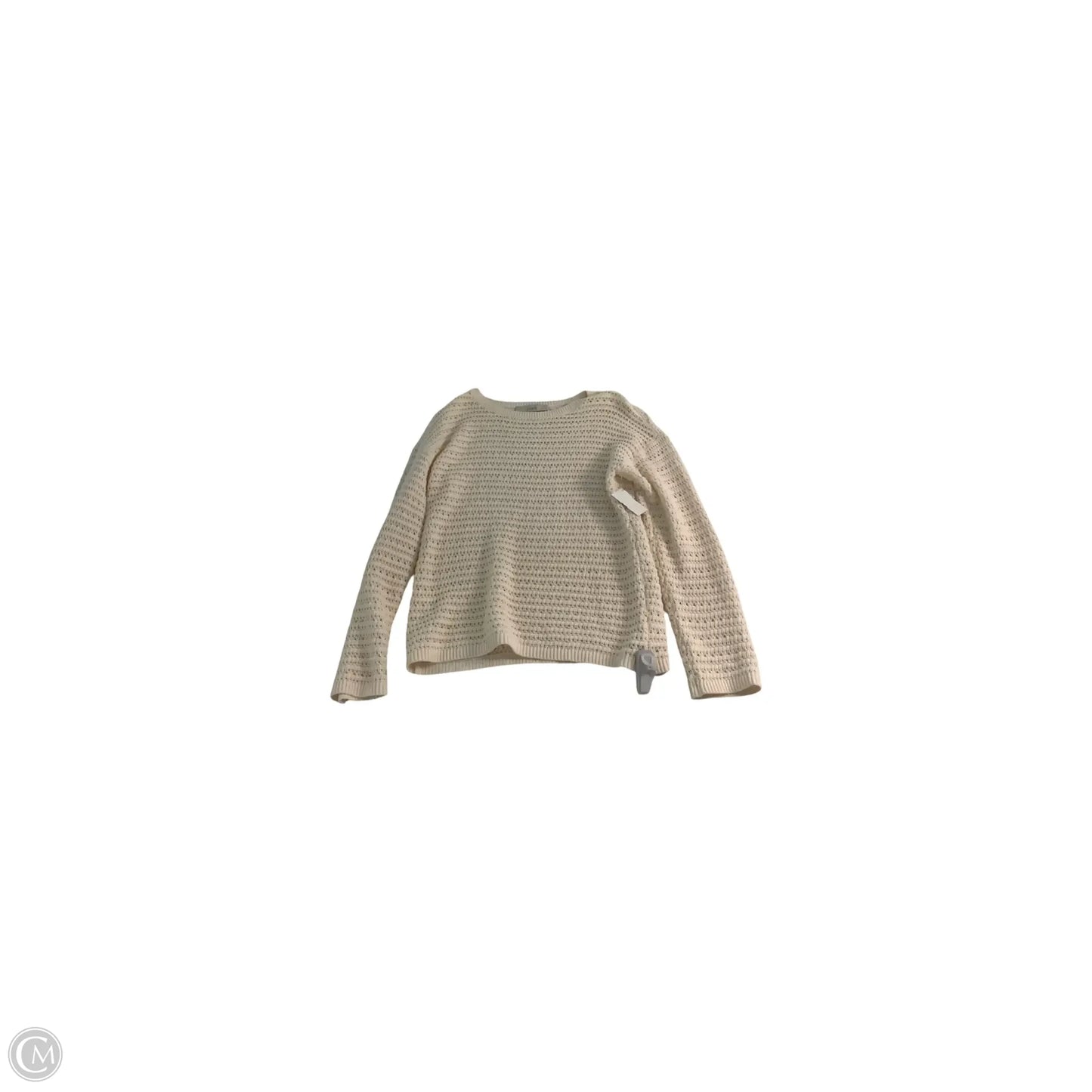 Sweater By Loft In Cream, Size: Xs