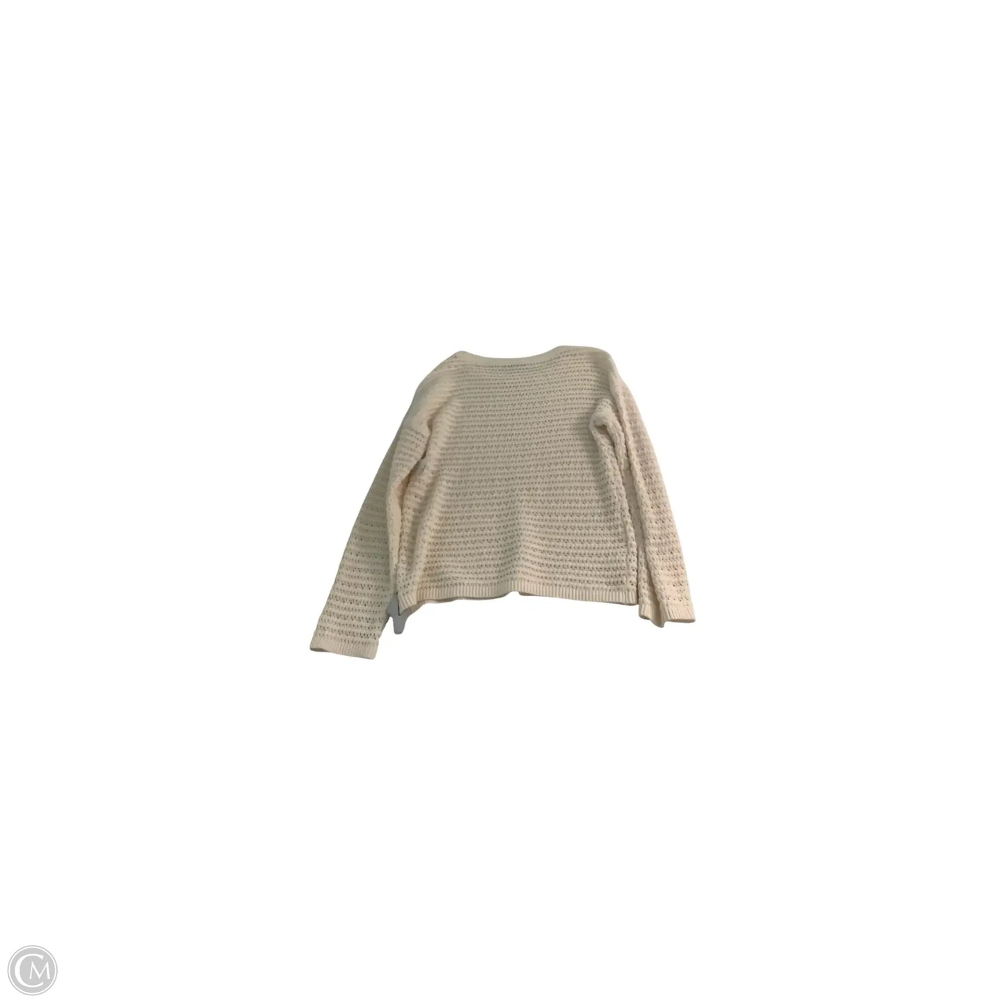 Sweater By Loft In Cream, Size: Xs