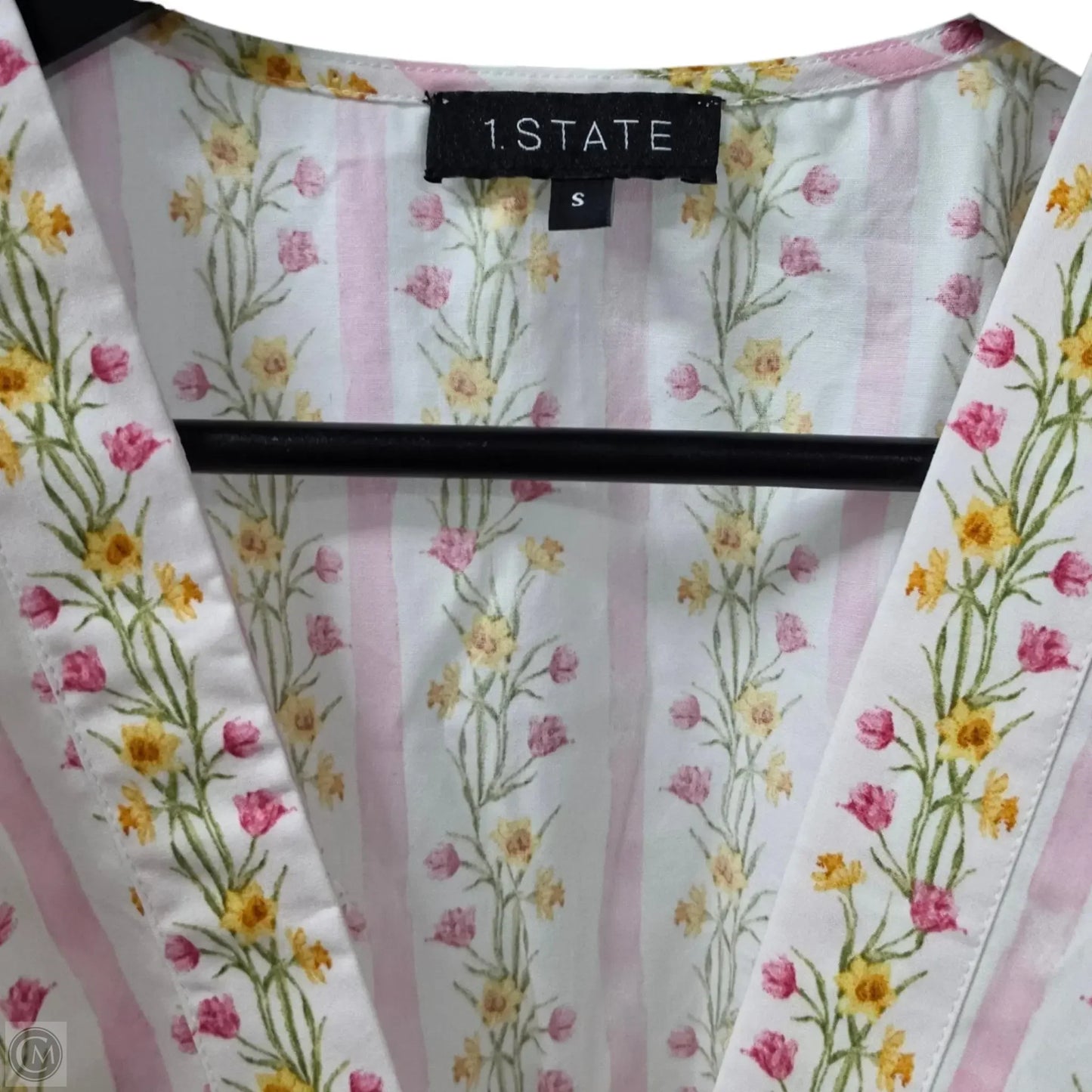 Top Sleeveless Basic By 1.state In Floral Print, Size: S