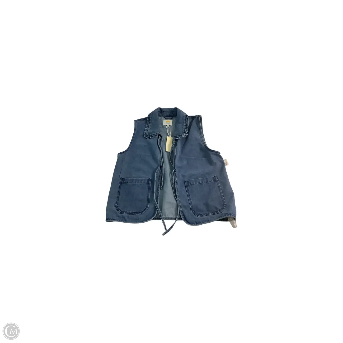 Vest Other By C And C In Blue, Size: M