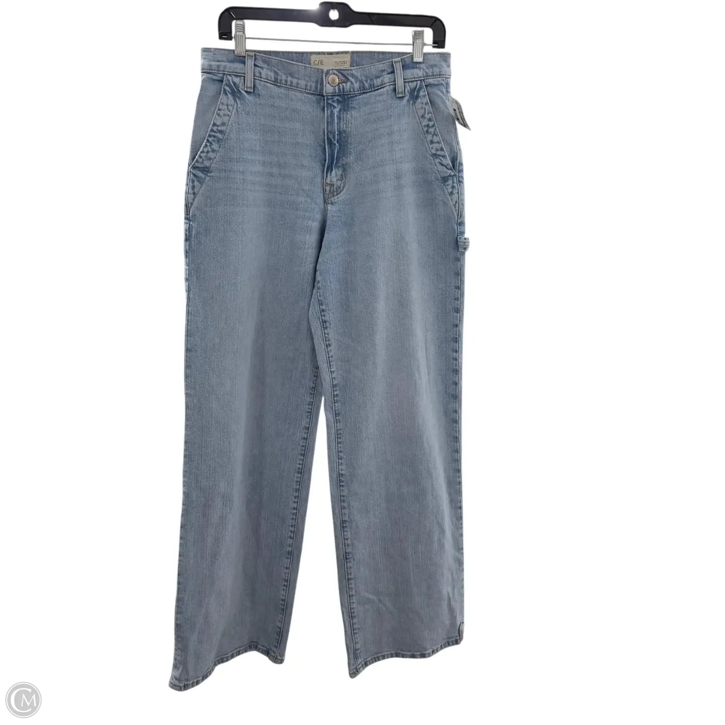 Jeans Wide Leg By Current Elliott In Blue, Size: 6