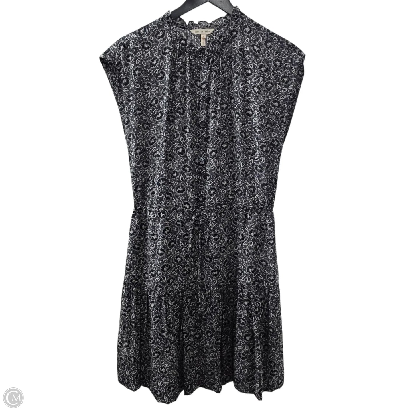 Dress Casual Midi By Rebecca Taylor In Black, Size: 8