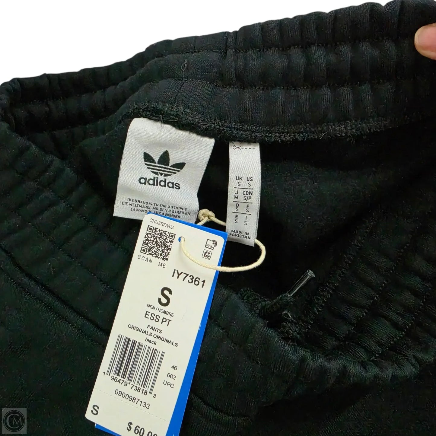 Pants Joggers By Adidas In Black, Size: S