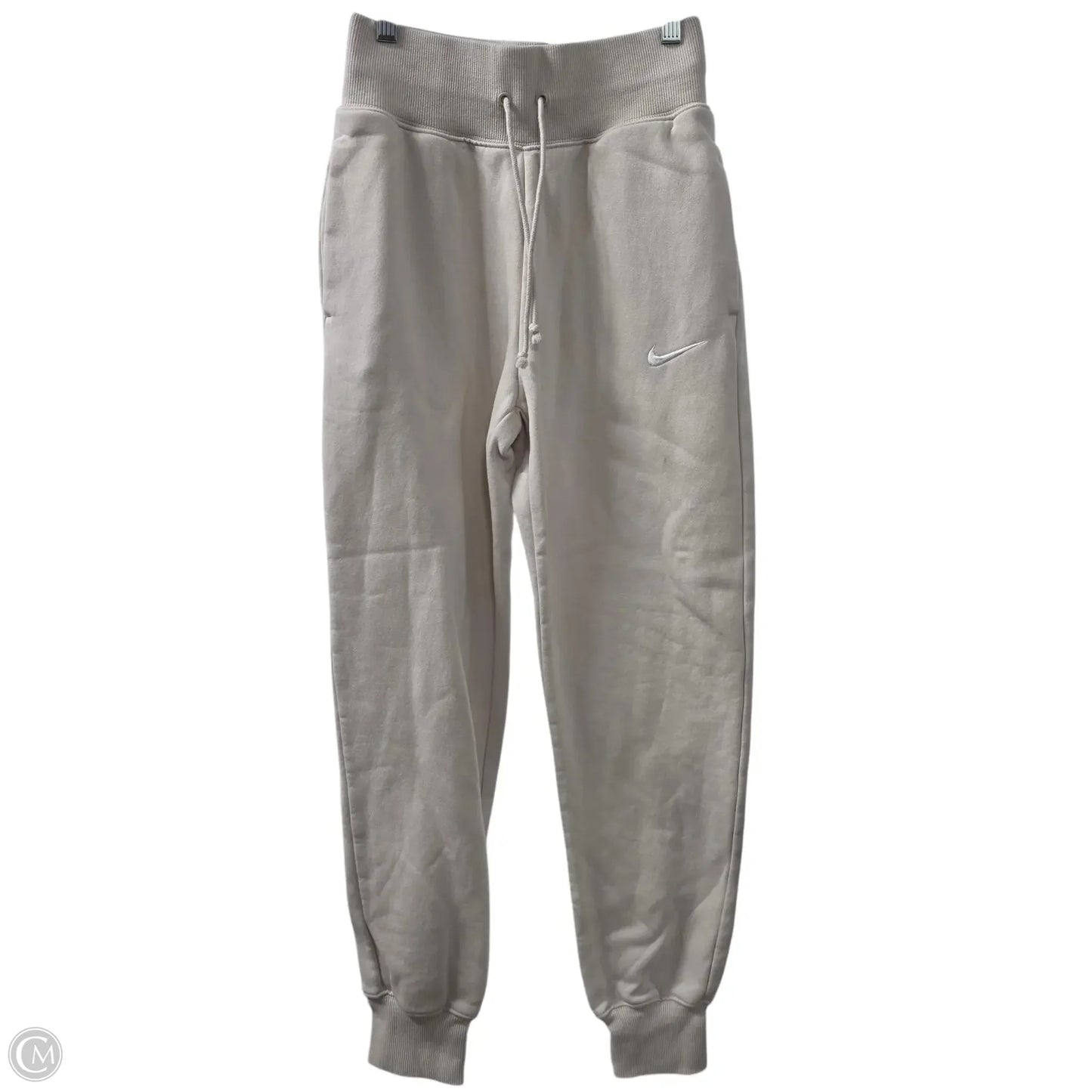 Pants Joggers By Nike Apparel In Cream, Size: Xs