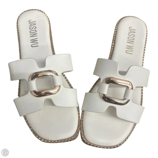 Sandals Designer By Jason Wu In Cream, Size: 8