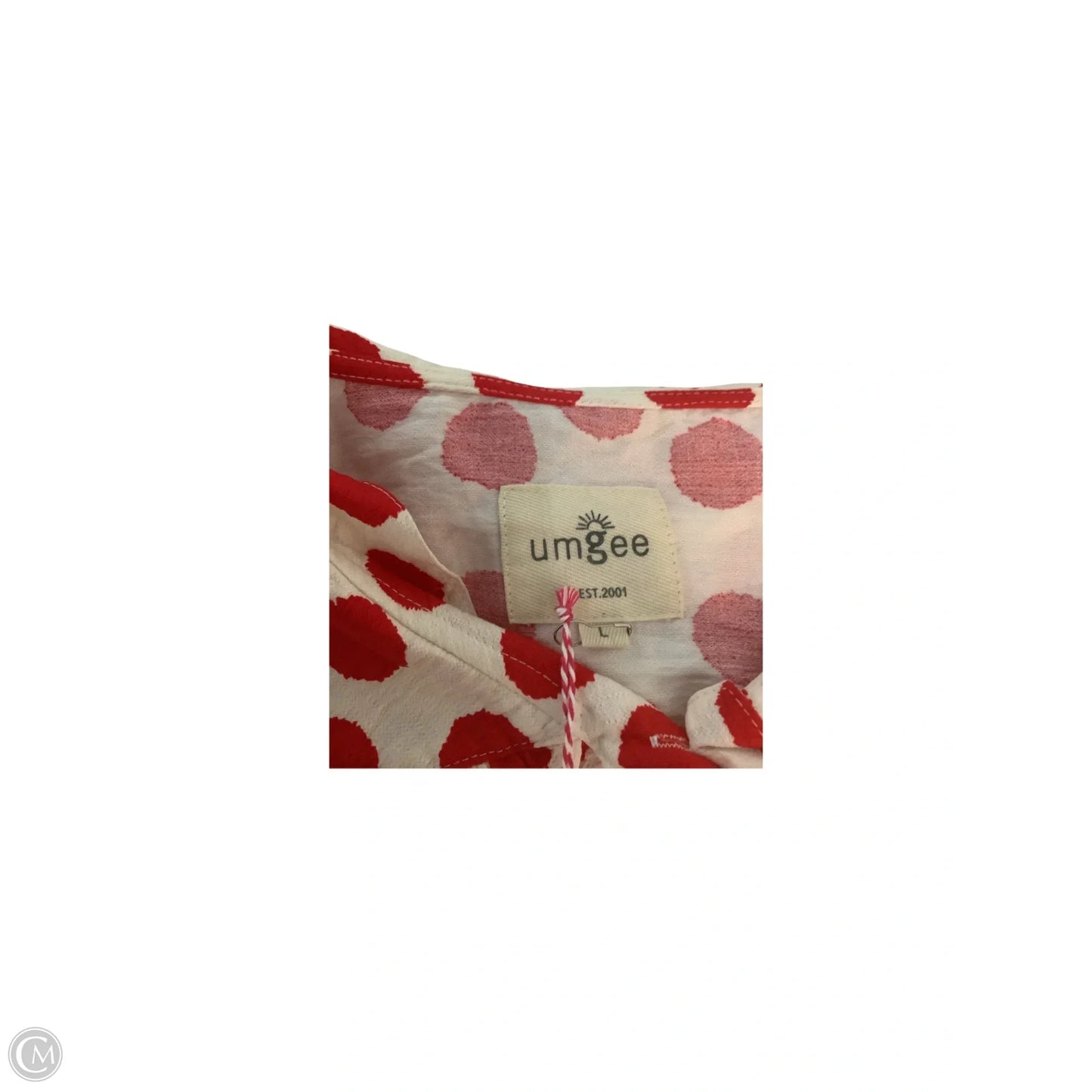 Dress Casual Midi By Umgee In Polkadot Pattern, Size: L