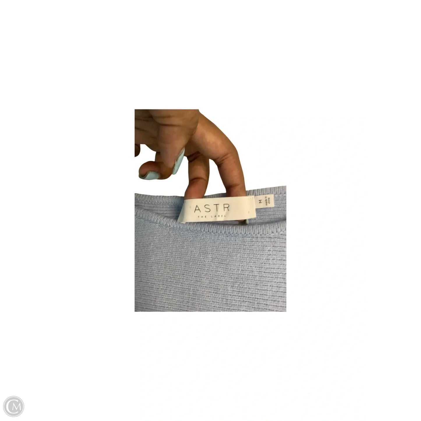 Sweater By Astr In Blue, Size: M