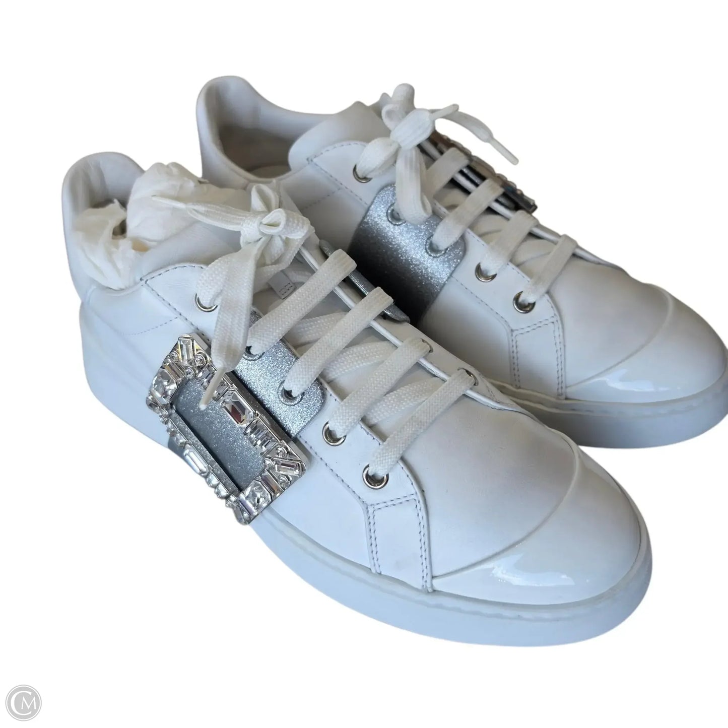 Shoes Designer By Roger Vivier In White