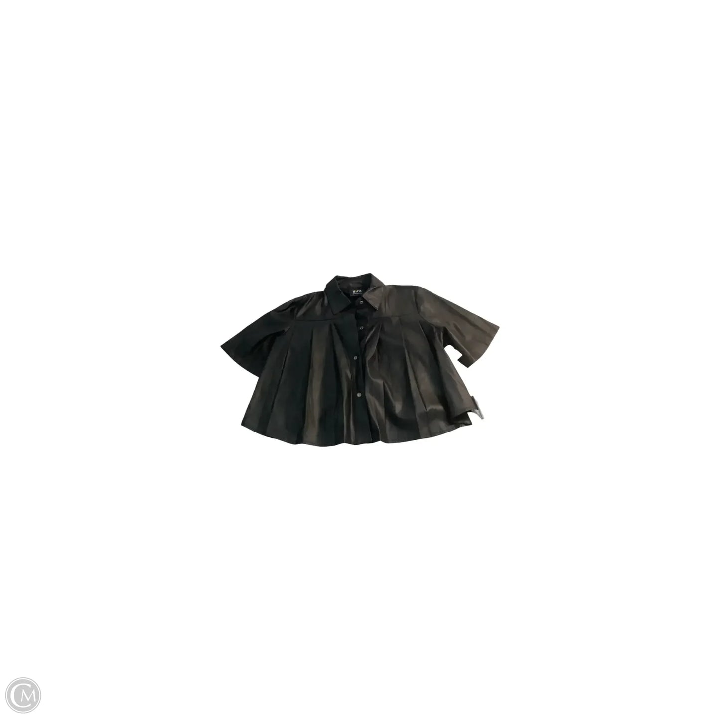 Top Short Sleeve Basic By Maeve In Black, Size: S
