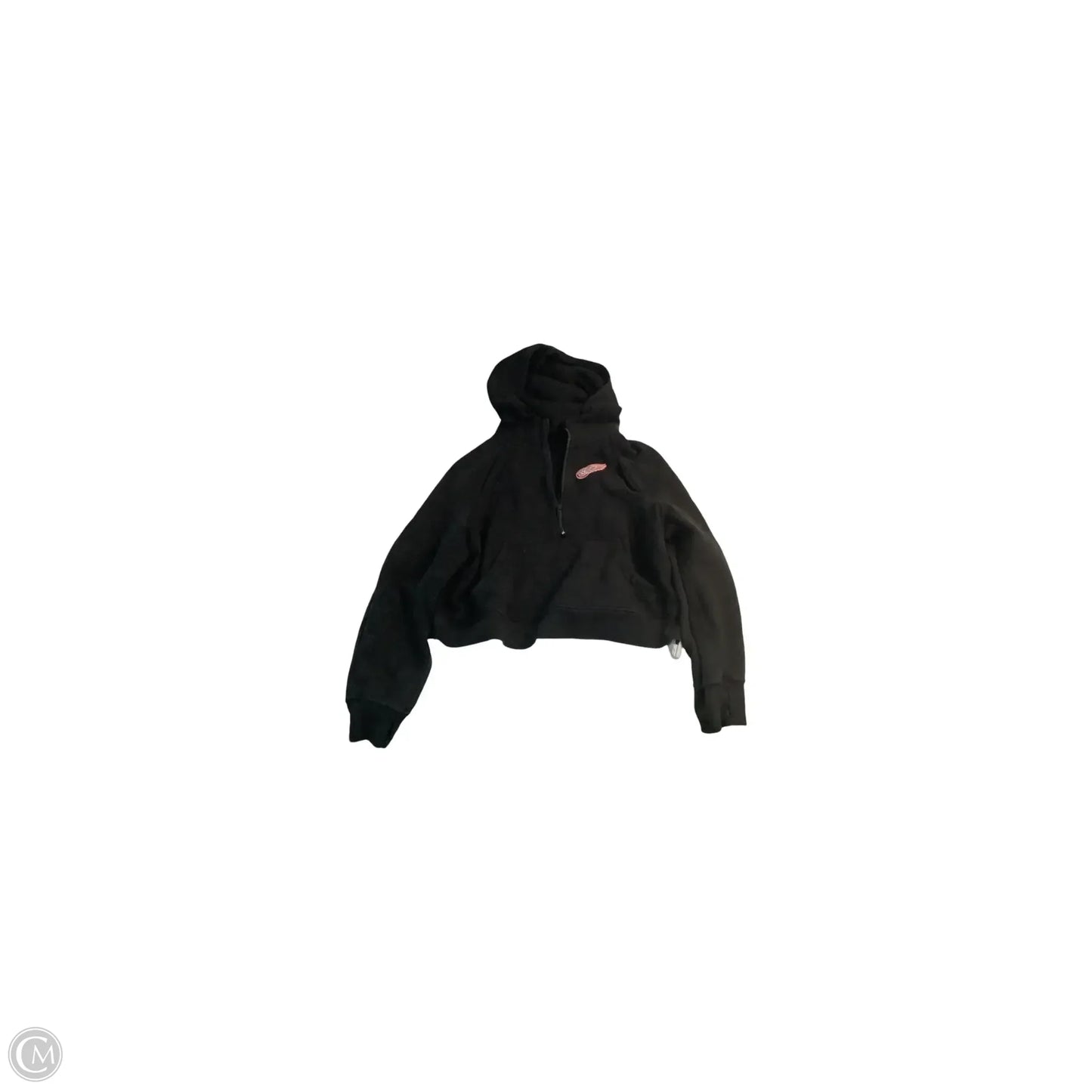 Sweatshirt Hoodie By Lululemon In Black, Size: M