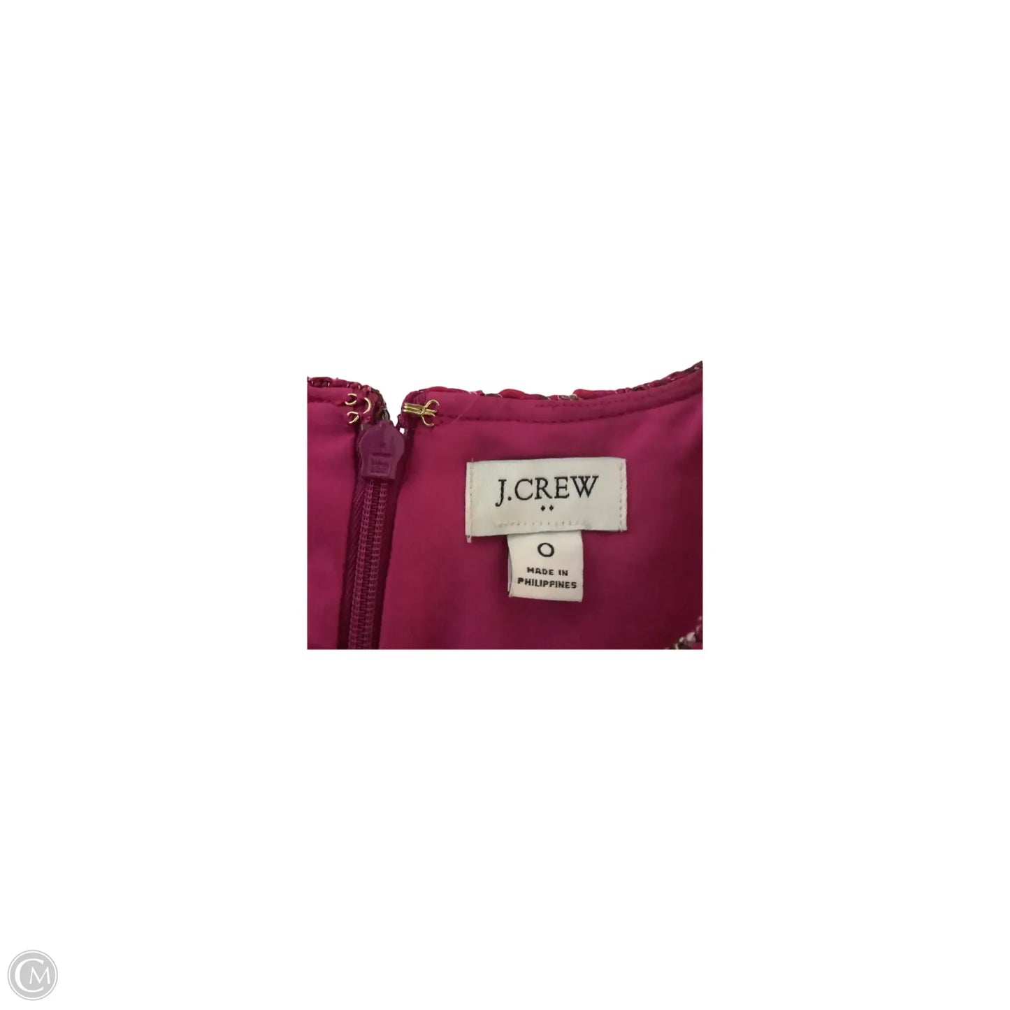 Dress Casual Midi By J. Crew In Pink, Size: 0