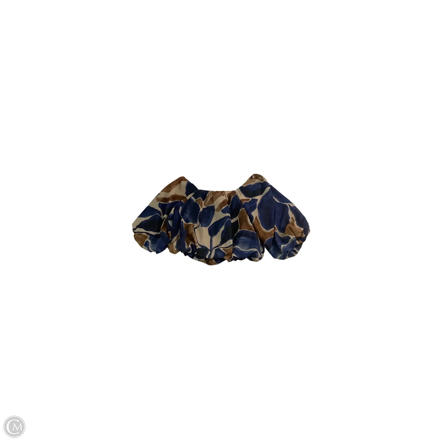 Skirt Set 2pc By Calypso St Barth In Blue & Tan, Size: S