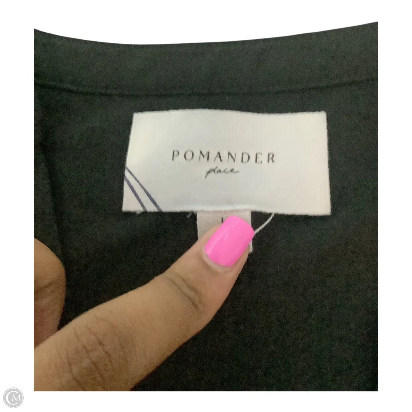 Dress Casual Midi By Pomander Place In Black, Size: L