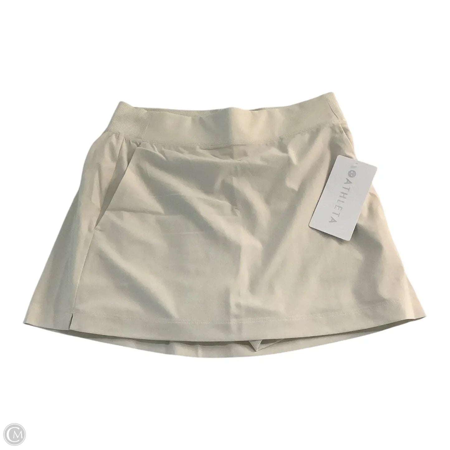 Athletic Skort By Athleta In Cream, Size: 2