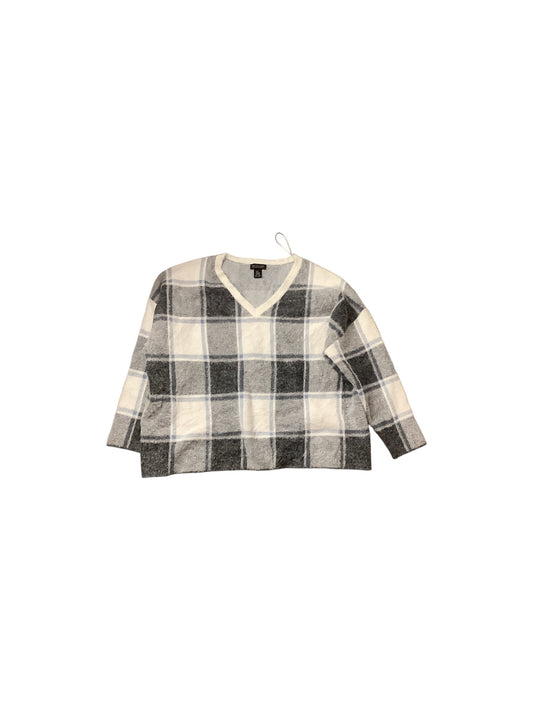 Sweater By Rachel Zoe In Plaid Pattern, Size: 2x