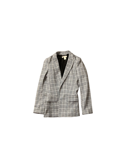 Blazer By H&m In Plaid Pattern, Size: 0