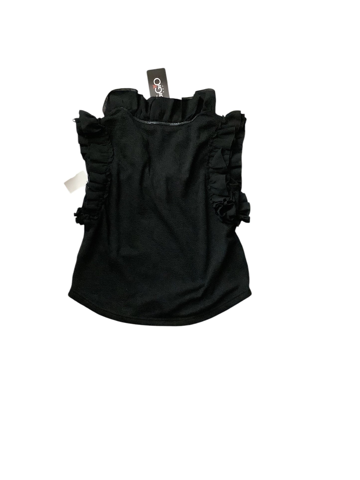 Top Sleeveless Basic By Gigio In Black, Size: S