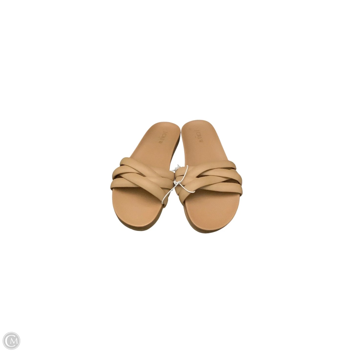 Sandals Flats By J. Crew In Tan, Size: 8