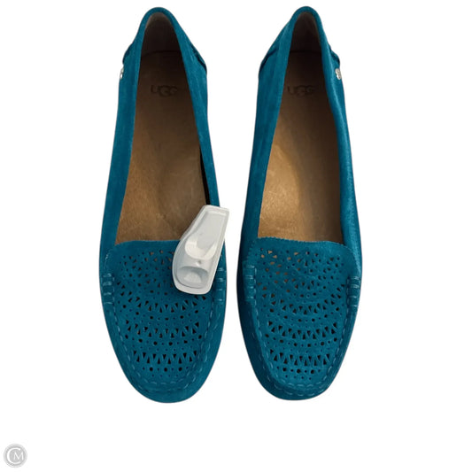 Shoes Designer By Ugg In Teal, Size: 10