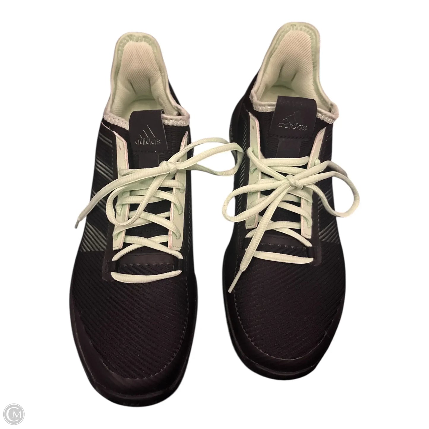 Shoes Athletic By Adidas In Black & Green, Size: 8.5