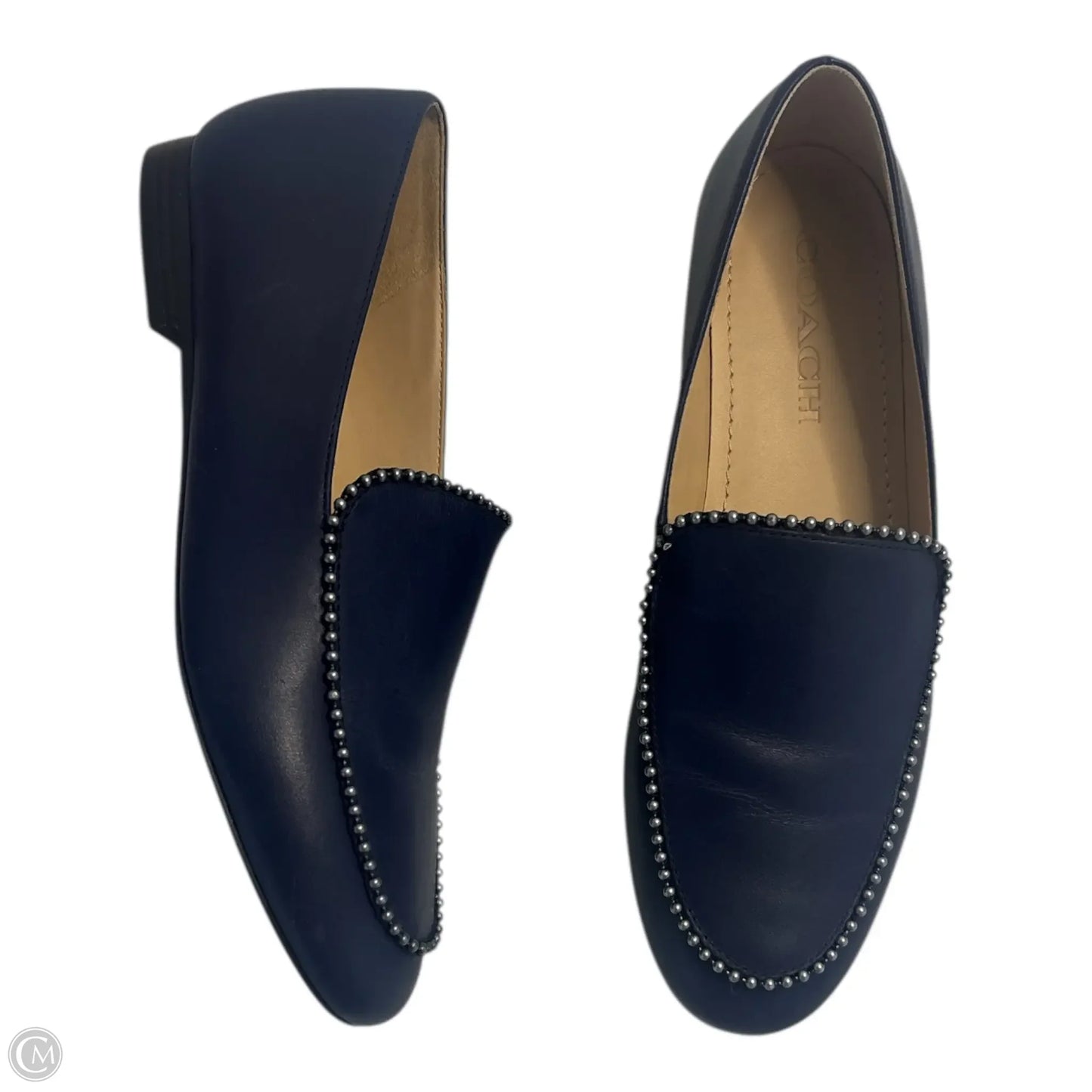 Shoes Designer By Coach In Navy, Size: 7