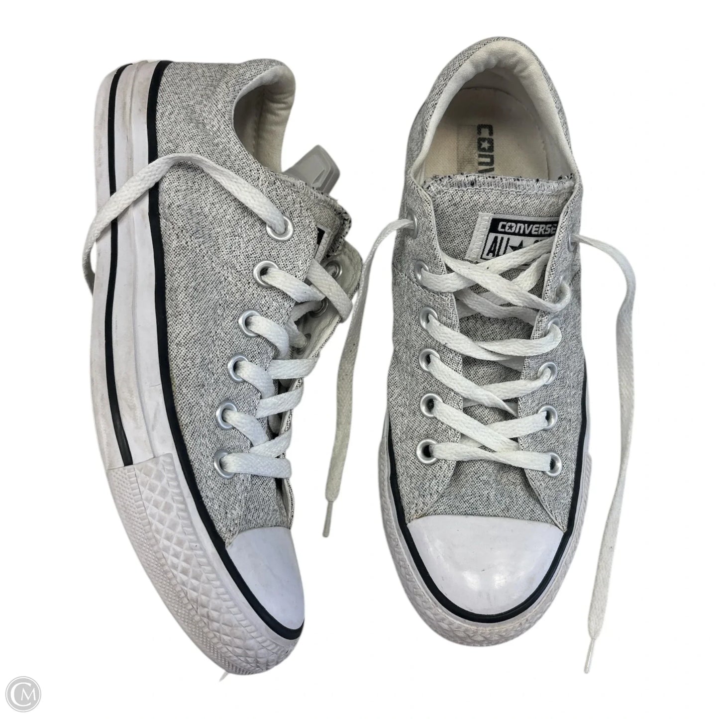 Shoes Sneakers By Converse In Black & White, Size: 8