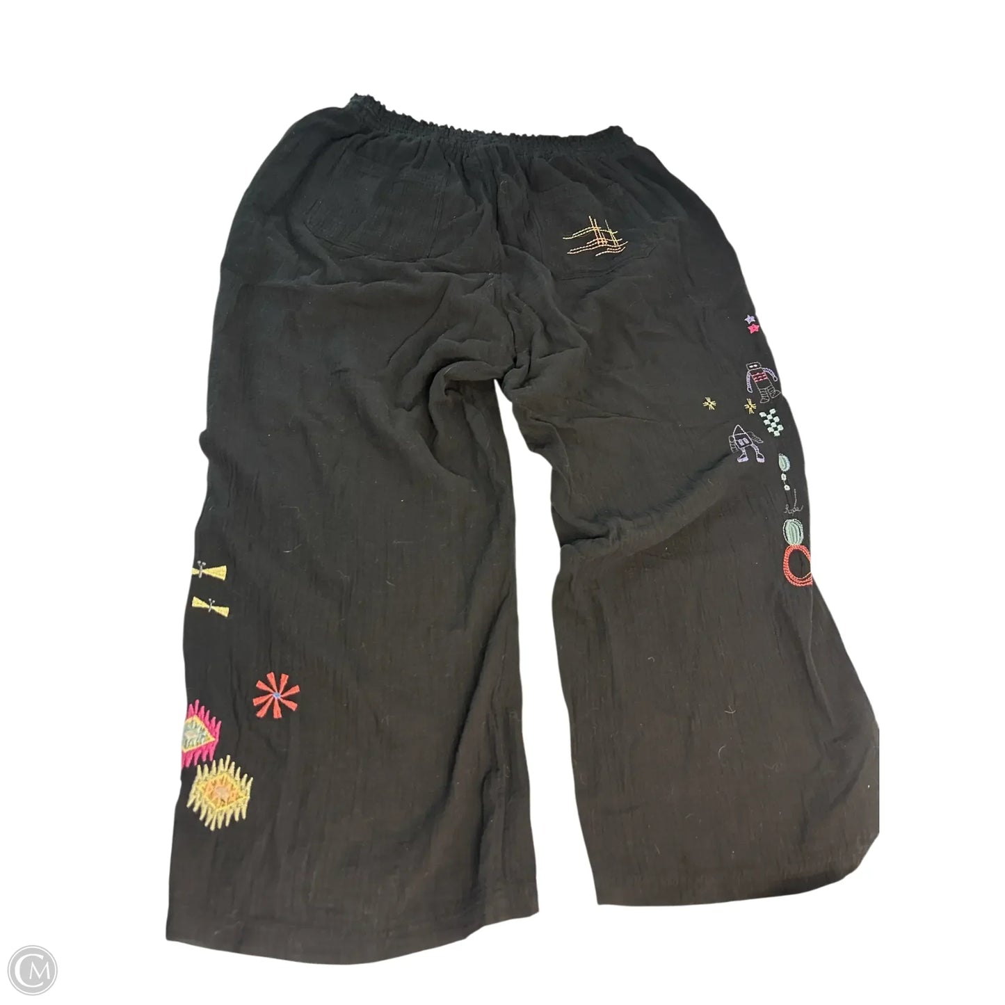 Pants Wide Leg By Johnny Was In Black, Size: 3x