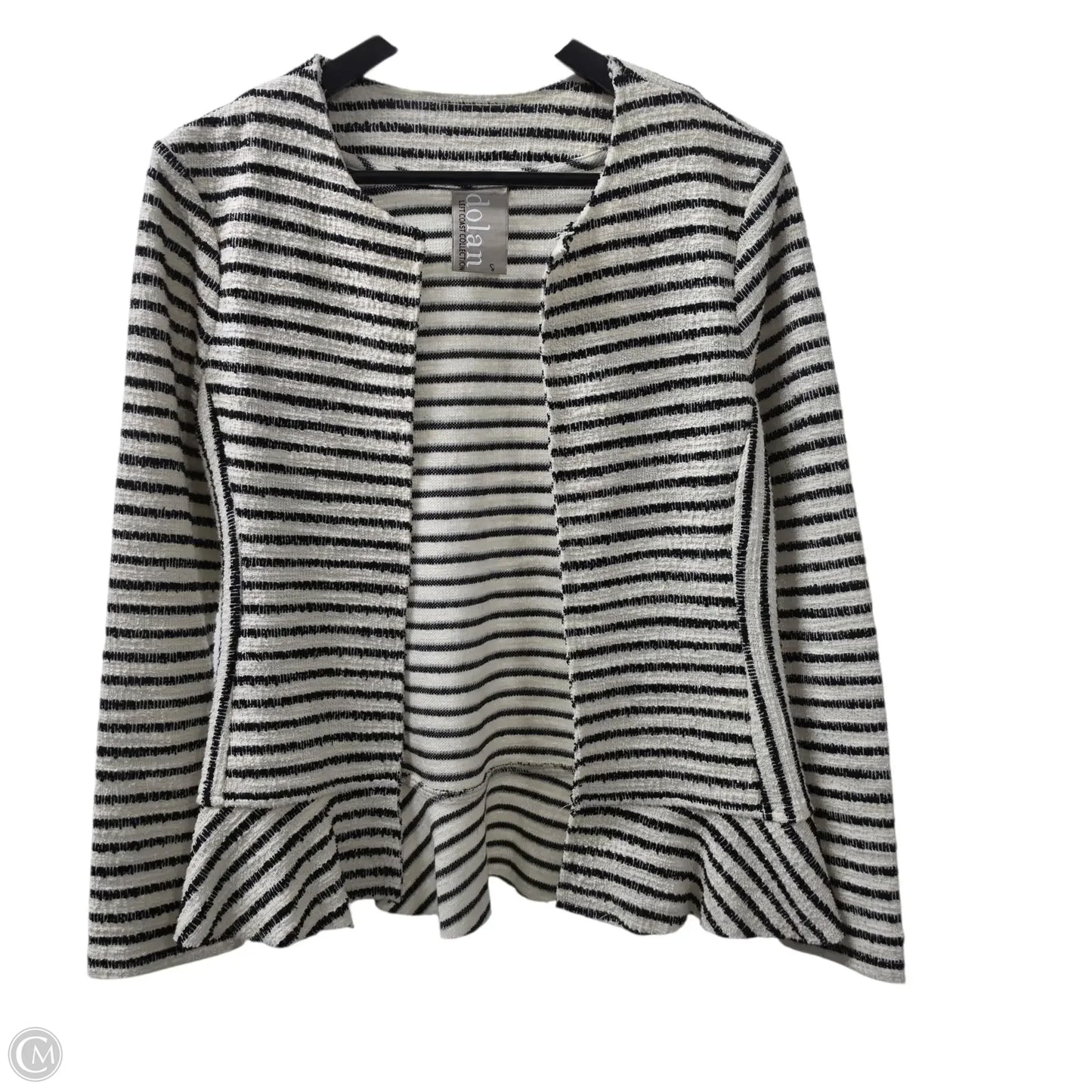 Blazer By Dolan Left Coast In Striped Pattern, Size: 8