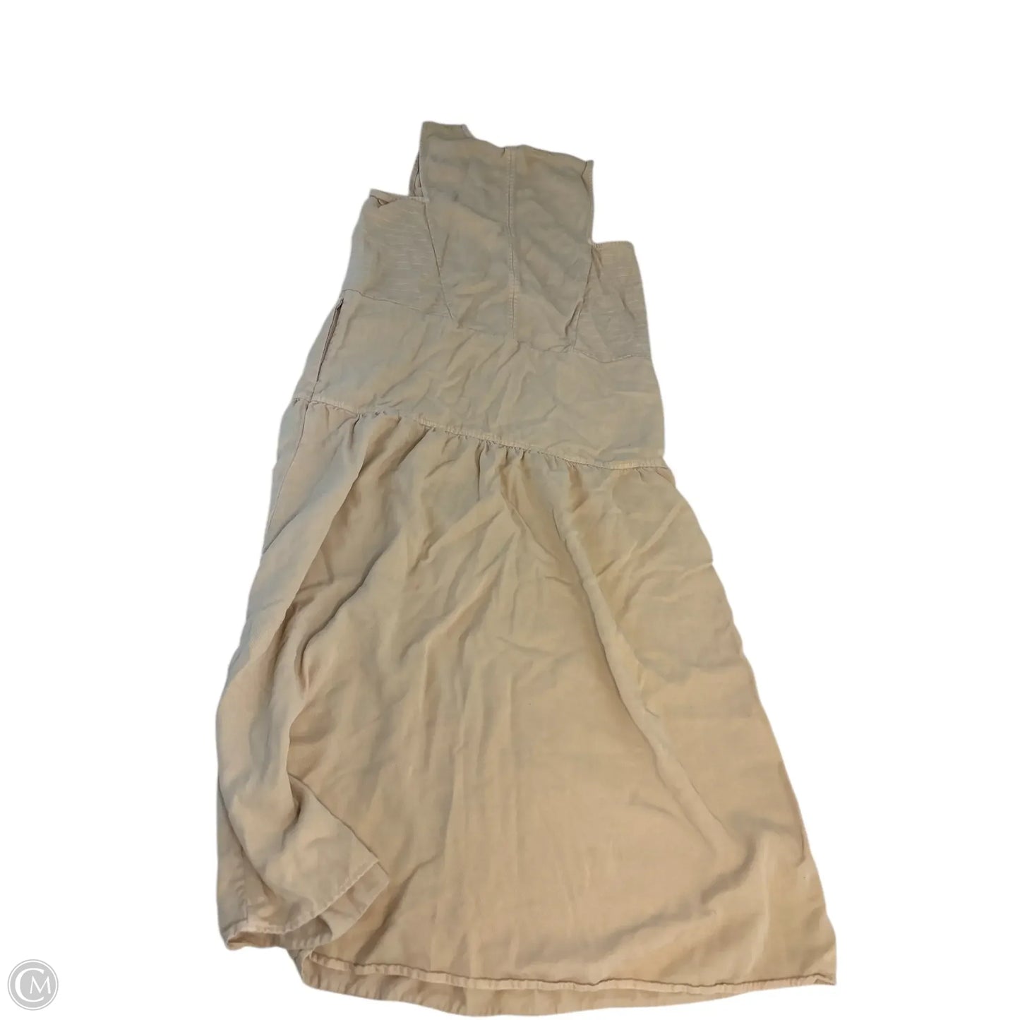 Dress Casual Maxi By Everlane In Cream, Size: M