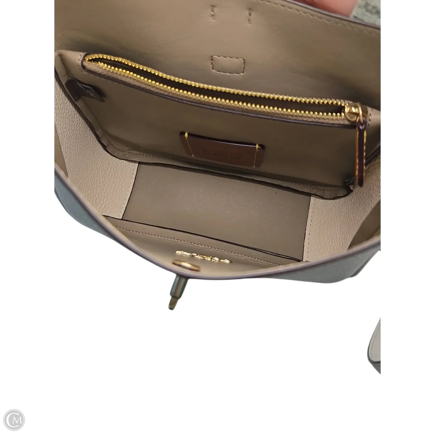 Handbag Designer By Coach, Size: Small