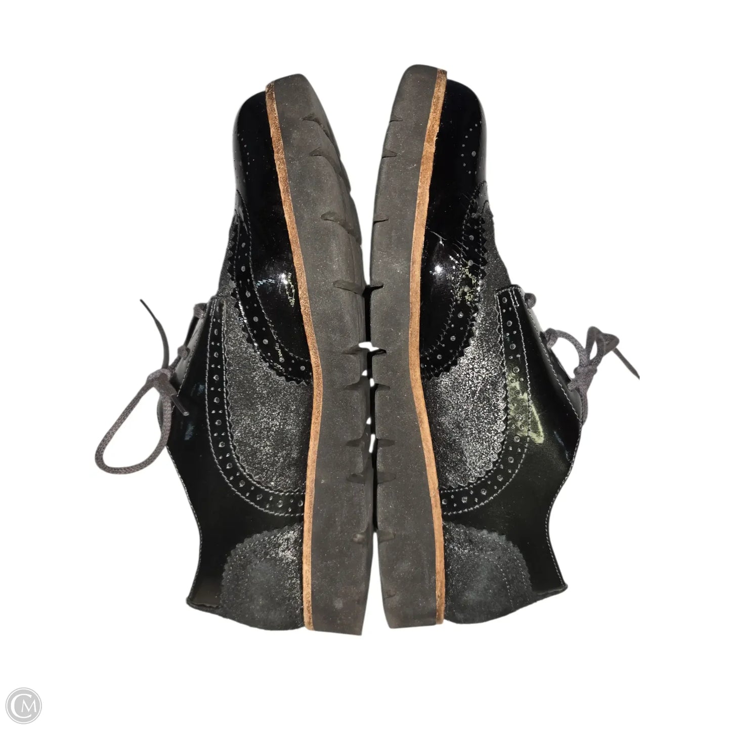 Shoes Flats By Clothes Mentor In Black, Size: 8