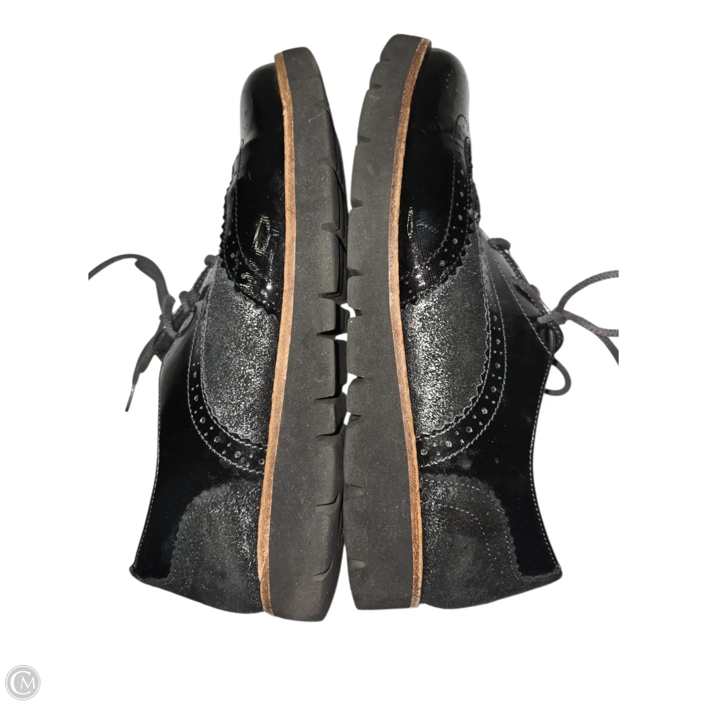 Shoes Flats By Clothes Mentor In Black, Size: 8