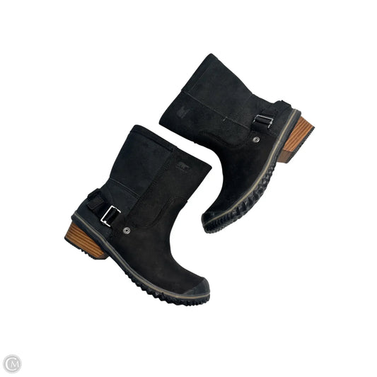Boots Ankle Flats By Sorel In Black, Size: 8