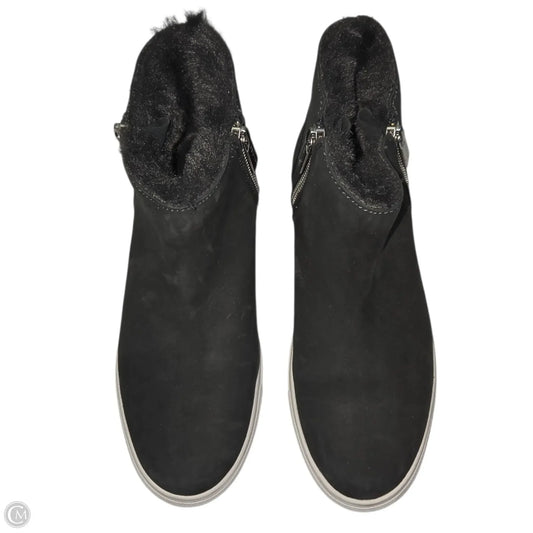 Boots Ankle Heels By J Slides In Grey, Size: 8.5
