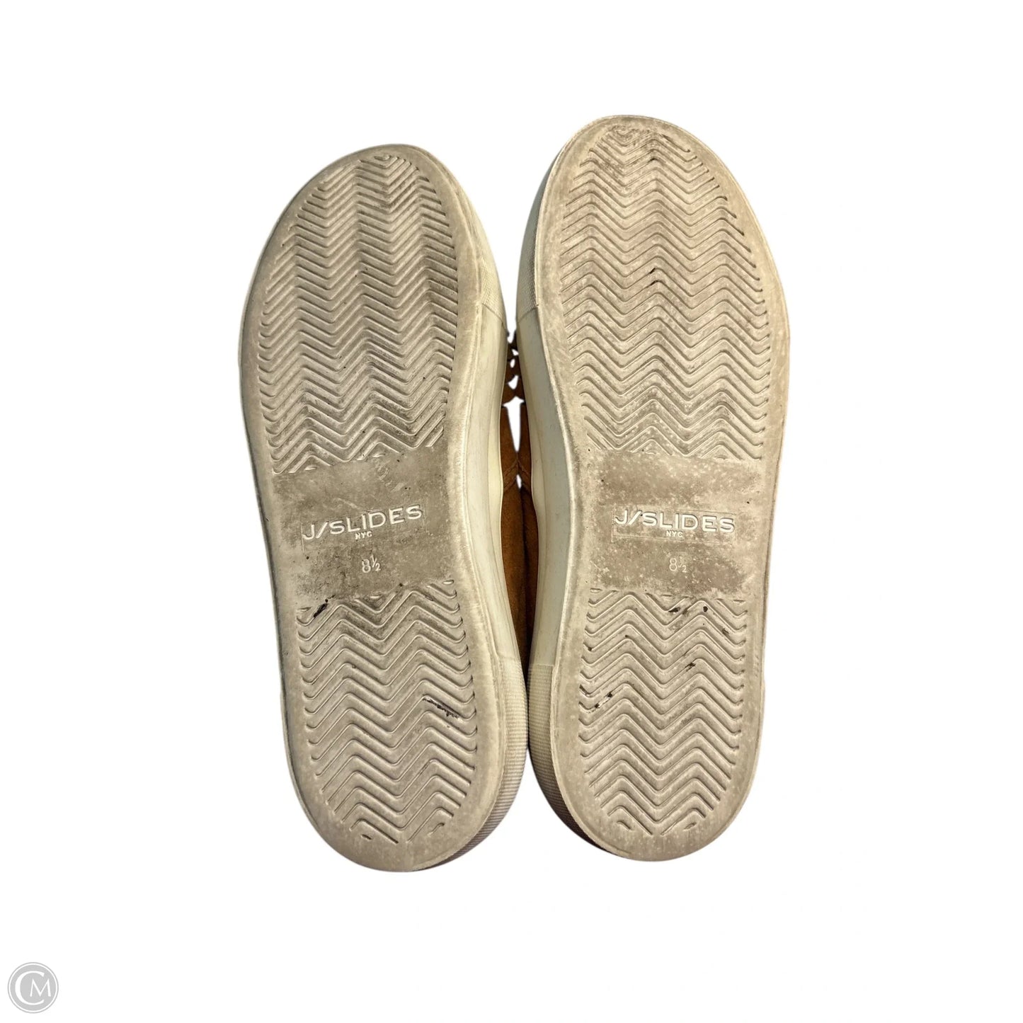 Shoes Sneakers By J Slides In Tan, Size: 8.5