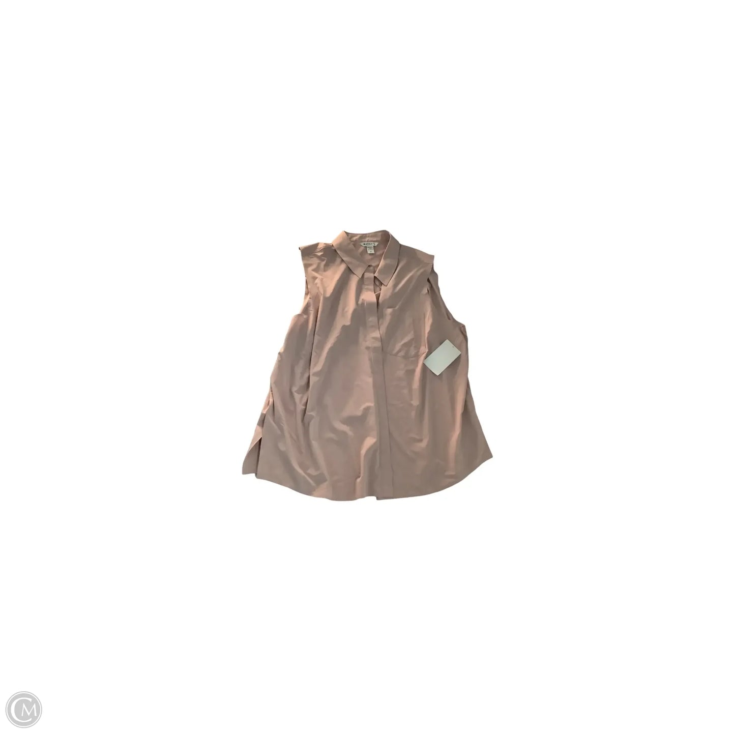 Top Sleeveless Basic By Athleta In Pink, Size: 2x