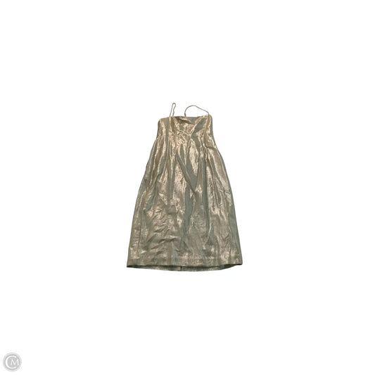 Dress Casual Midi By J. Crew In Silver, Size: 10