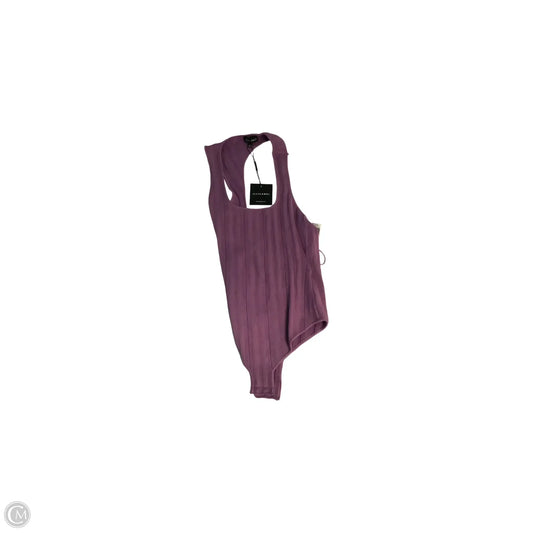 Bodysuit By Clothes Mentor In Purple, Size: L